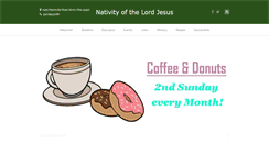 Desktop Screenshot of nativityofthelord.org